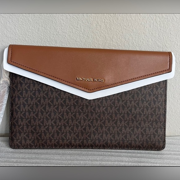 NWT Michael Kors MK Maisie 3 in 1 Leather Large Tote - Picture 7 of 12